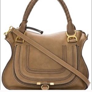 Chloe Marcie bag in nut